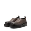 d-texan clog D-Texan-Zipped shoes in distressed crackled suede
