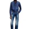 d-vega Denim shirt with patch pockets