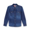 d-vega Denim shirt with patch pockets