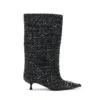 d-venus 40 kb tube D-Venus-Bouclé knee-high boots