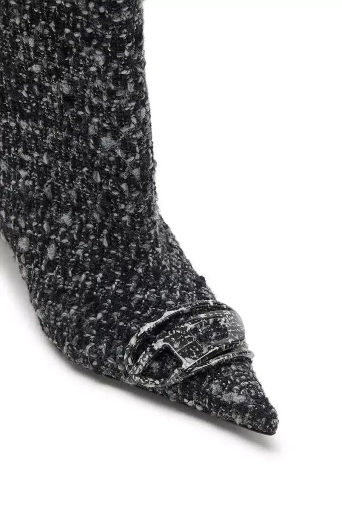 d-venus 40 kb tube D-Venus-Bouclé knee-high boots