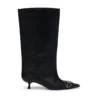 d-venus 40 kb tube D-Venus-Knee-high boots in oiled leather