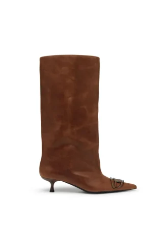 d-venus 40 kb tube D-Venus-Knee-high boots in oiled leather