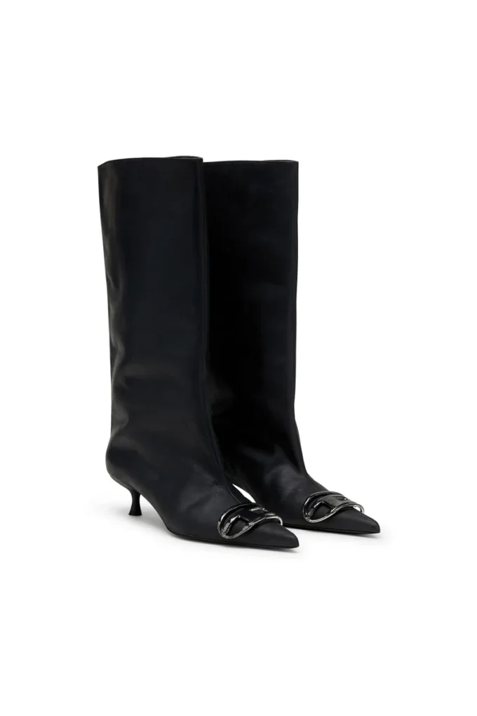 d-venus 40 kb tube D-Venus-Knee-high boots in oiled leather