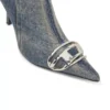 d-venus kb d D-Venus – Denim boots with logo plaque