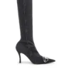 d-venus kb d D-Venus-Knee-high boots in stretch denim