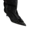 d-venus kb slouchy D-Venus-Slouchy knee-high boot in denim