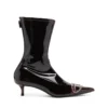d-venus kittie bt D-Venus-Ankle boots in liquid PU