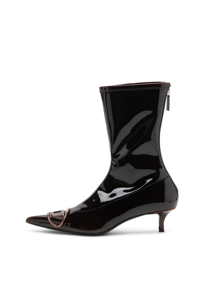 d-venus kittie bt D-Venus-Ankle boots in liquid PU