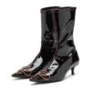 d-venus kittie bt D-Venus-Ankle boots in liquid PU