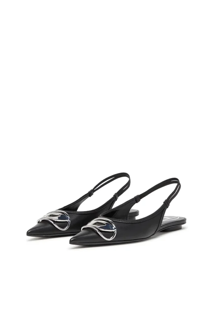 d-venus sb bal D-Venus-Slingback flats in nappa leather