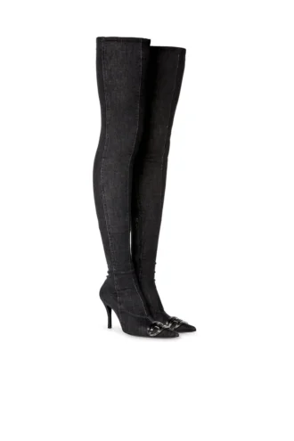 d-venus tbt d D-Venus Tbt D Boots – Over-the-knee boots in stretch denim