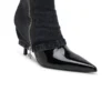 d-venus twisted boot D-Venus-Stiletto knee boots with jean trompe l’oeil