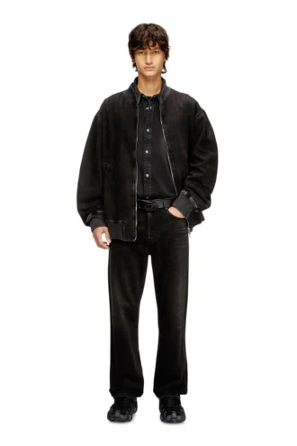 d-vinz Bomber jacket in clean-wash denim