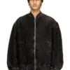 d-vinz Bomber jacket in clean-wash denim