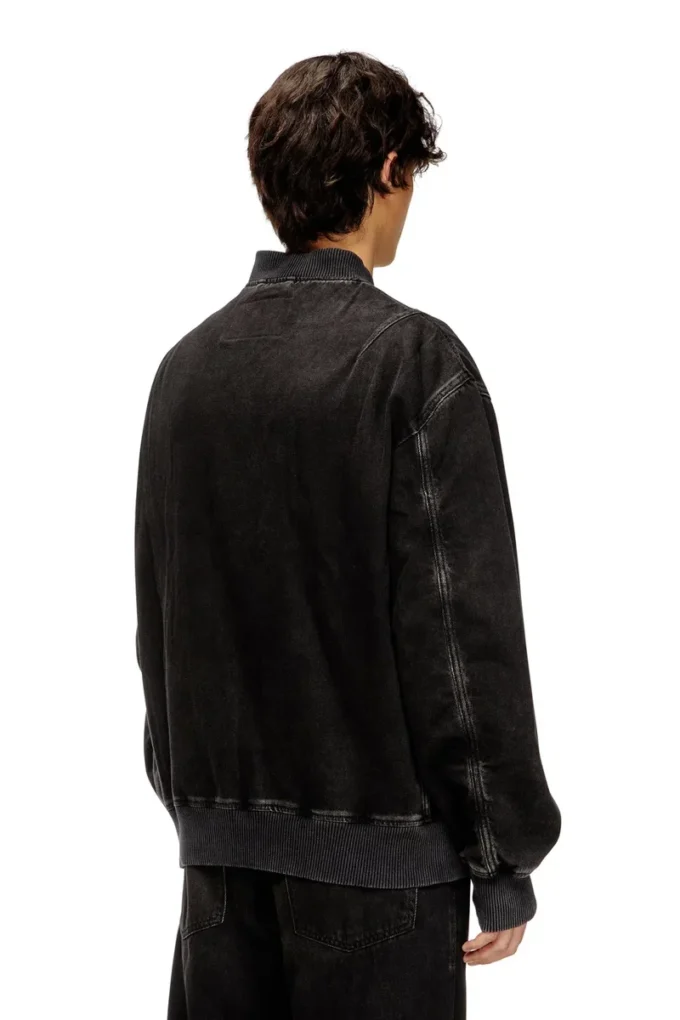 d-vinz Bomber jacket in clean-wash denim