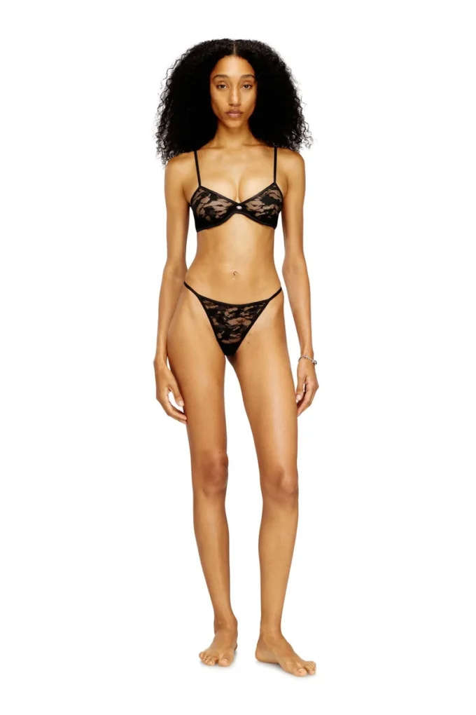 d-wire-utlt Underwire bra in nylon lace