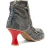 d-woodstock heel ab D-Woodstock – Denim boots with heel