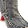 d-woodstock heel ab D-Woodstock – Denim boots with heel
