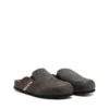 d-woodstock slip-on D-Woodstock-Clogs in crackle-effect suede