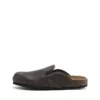 d-woodstock slip-on D-Woodstock-Clogs in crackle-effect suede