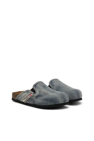 d-woodstock slip-on D-Woodstock-Denim mules
