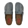 d-woodstock slip-on D-Woodstock-Denim mules