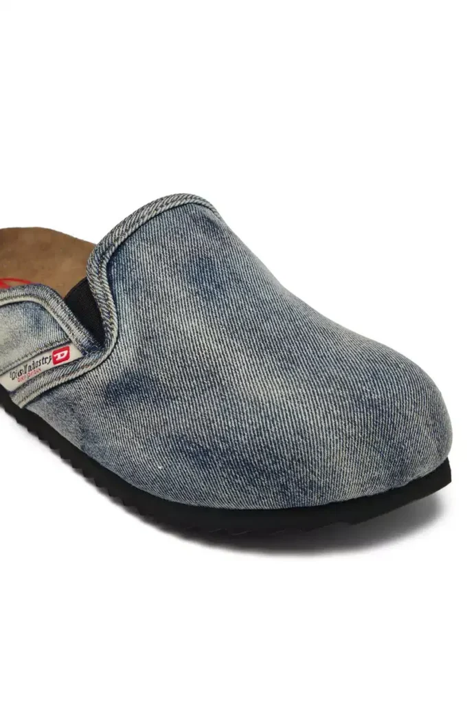 d-woodstock slip-on D-Woodstock-Denim mules