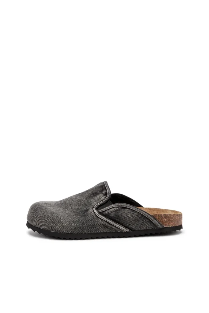d-woodstock slip-on D-Woodstock-Denim mules