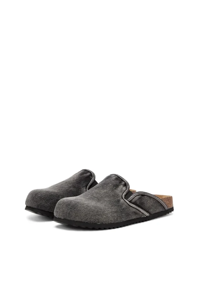 d-woodstock slip-on D-Woodstock-Denim mules