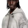 d-wynny jogg Hooded jacket in trompe l’oeil JoggJeans