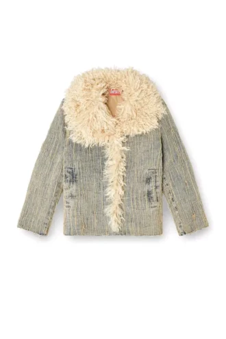 de-aconic-s Jacket in floating-thread jacquard denim