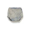 de-ada-s Denim mini skirt with raw edge details
