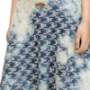 de-annet-fsh1 Midi skirt in houndstooth-weave denim