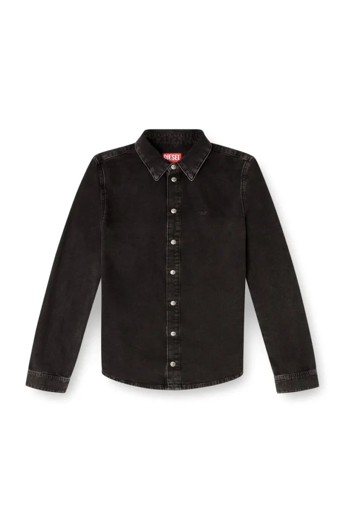 de-eazy Denim shirt with contrasting stitching