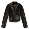 de-gary-d jogg Cropped jacket in shiny coated JoggJeans