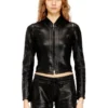 de-gary-d jogg Cropped jacket in shiny coated JoggJeans