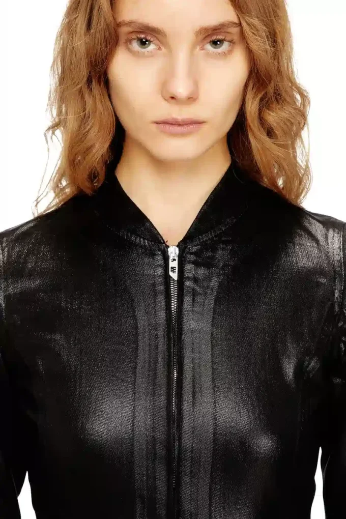 de-gary-d jogg Cropped jacket in shiny coated JoggJeans
