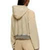 de-giri-crop jogg Zipped hoodie in coloured JoggJeans