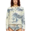 de-grafy-fsh Jacket in houndstooth-weave denim
