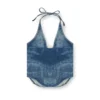 de-janice-s Halterneck top in Reform denim