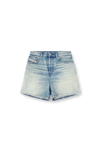 de-jiro Shorts in worn-effect denim
