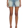 de-jiro Shorts in worn-effect denim