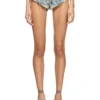 de-jizz-fsh1 Shorts in houndstooth-weave denim