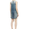 de-laris-dress-s Short dress in marbled denim