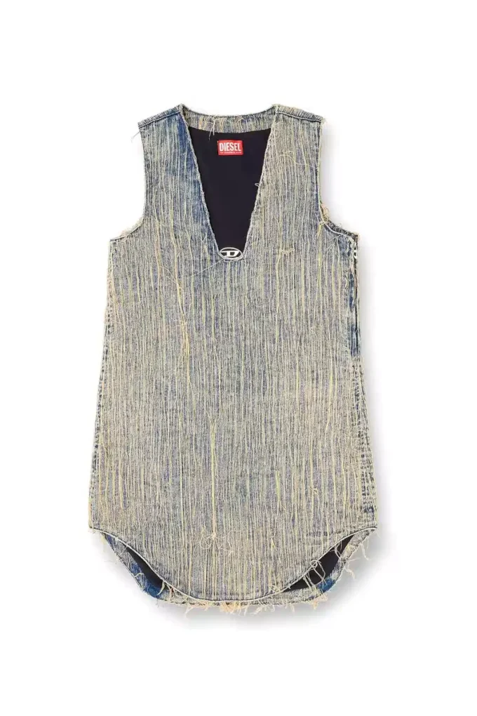 de-laris-dress-s2 Distressed effect denim dress