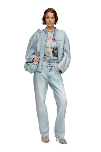 de-marge-fse Oversized jacket in crystal denim