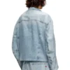 de-marge-fse Oversized jacket in crystal denim