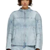 de-marge-fse Oversized jacket in crystal denim