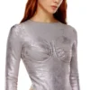 de-nikki-ls-fse Bodysuit in shimmering denim